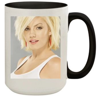 Elisha Cuthbert 15oz Colored Inner & Handle Mug