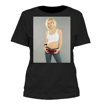 Elisha Cuthbert Women's Cut T-Shirt