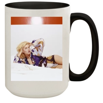 Elisha Cuthbert 15oz Colored Inner & Handle Mug