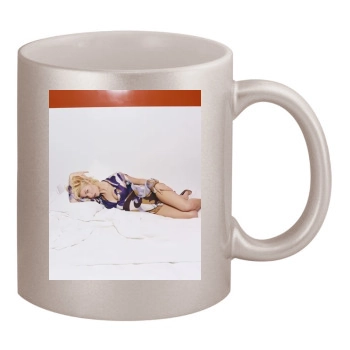 Elisha Cuthbert 11oz Metallic Silver Mug