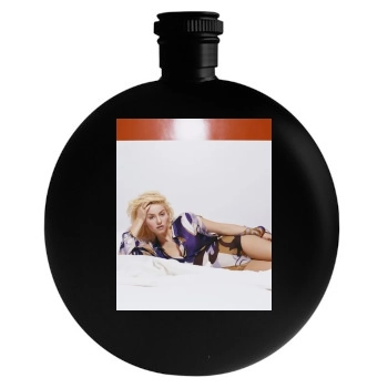 Elisha Cuthbert Round Flask