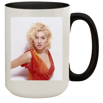 Elisha Cuthbert 15oz Colored Inner & Handle Mug