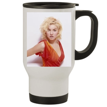 Elisha Cuthbert Stainless Steel Travel Mug