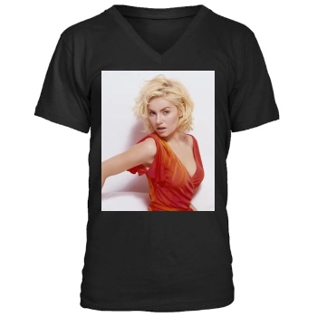 Elisha Cuthbert Men's V-Neck T-Shirt