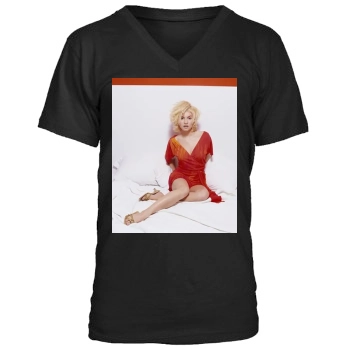 Elisha Cuthbert Men's V-Neck T-Shirt