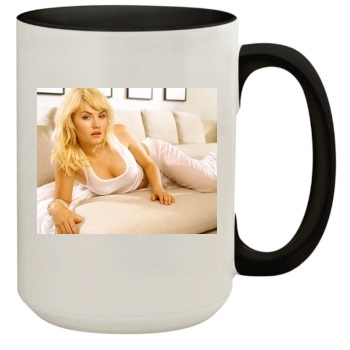 Elisha Cuthbert 15oz Colored Inner & Handle Mug