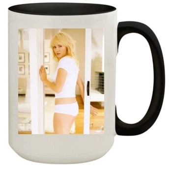 Elisha Cuthbert 15oz Colored Inner & Handle Mug