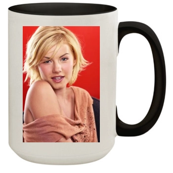 Elisha Cuthbert 15oz Colored Inner & Handle Mug