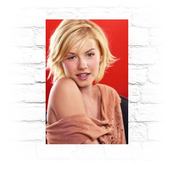 Elisha Cuthbert Metal Wall Art