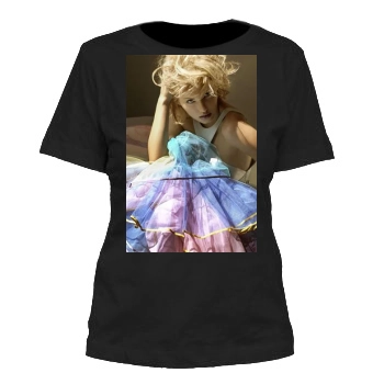 Elisha Cuthbert Women's Cut T-Shirt