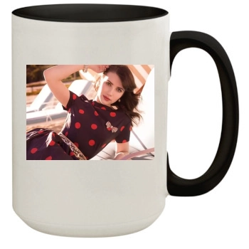 Emma Roberts 15oz Colored Inner & Handle Mug