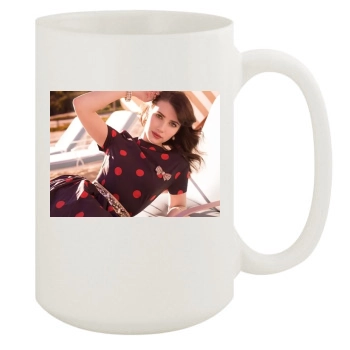 Emma Roberts 15oz White Mug