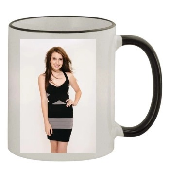 Emma Roberts 11oz Colored Rim & Handle Mug