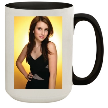 Emma Roberts 15oz Colored Inner & Handle Mug