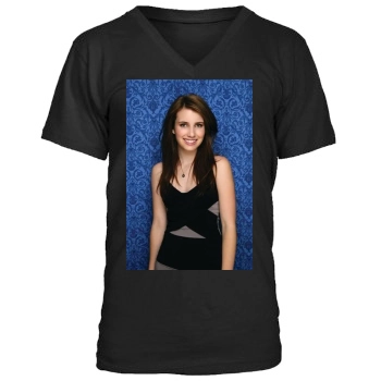 Emma Roberts Men's V-Neck T-Shirt