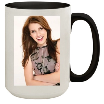 Emma Roberts 15oz Colored Inner & Handle Mug