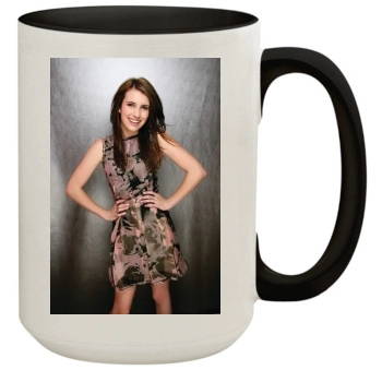 Emma Roberts 15oz Colored Inner & Handle Mug