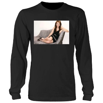 Emma Roberts Men's Heavy Long Sleeve TShirt