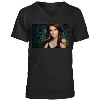 Emma Roberts Men's V-Neck T-Shirt