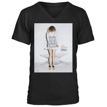 Emma Roberts Men's V-Neck T-Shirt