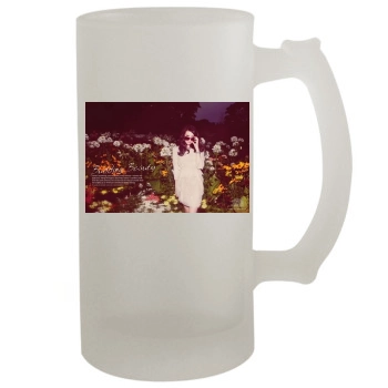 Emma Roberts 16oz Frosted Beer Stein