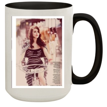 Emma Roberts 15oz Colored Inner & Handle Mug