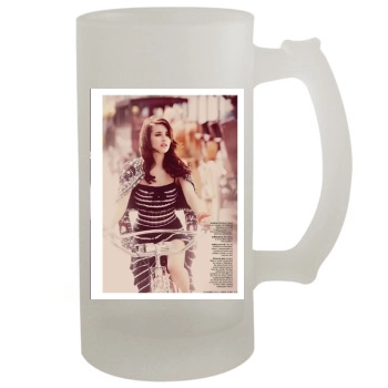 Emma Roberts 16oz Frosted Beer Stein