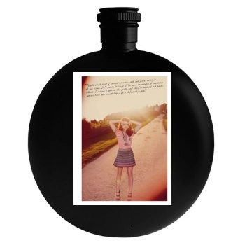 Emma Roberts Round Flask