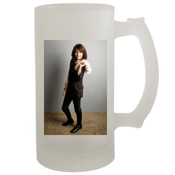 Emma Roberts 16oz Frosted Beer Stein