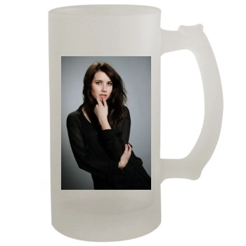 Emma Roberts 16oz Frosted Beer Stein