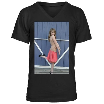 Emma Roberts Men's V-Neck T-Shirt