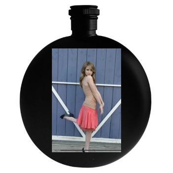 Emma Roberts Round Flask