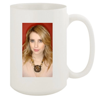 Emma Roberts 15oz White Mug