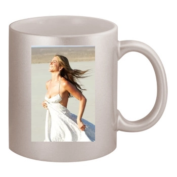 Jennifer Aniston 11oz Metallic Silver Mug