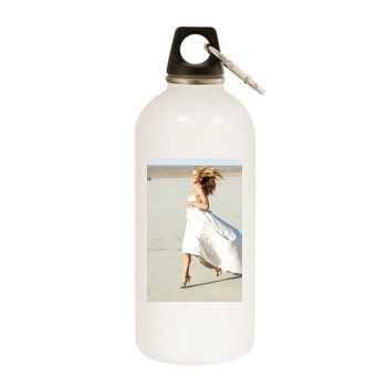 Jennifer Aniston White Water Bottle With Carabiner