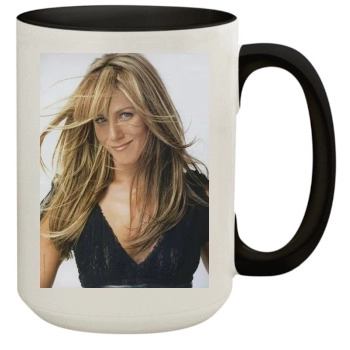 Jennifer Aniston 15oz Colored Inner & Handle Mug