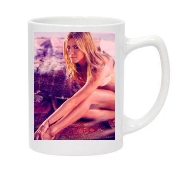 Jennifer Aniston 14oz White Statesman Mug