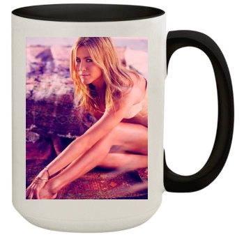 Jennifer Aniston 15oz Colored Inner & Handle Mug