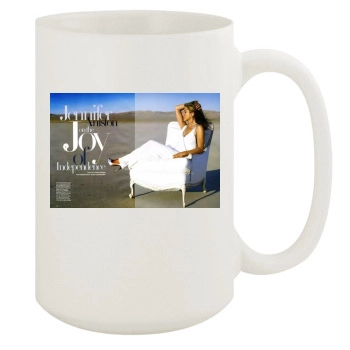 Jennifer Aniston 15oz White Mug