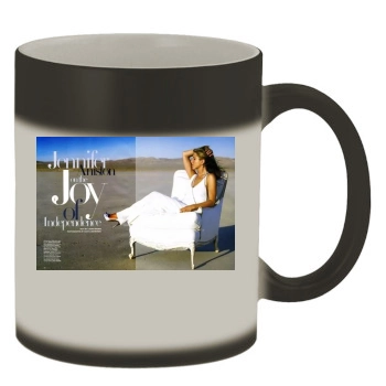 Jennifer Aniston Color Changing Mug