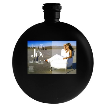 Jennifer Aniston Round Flask