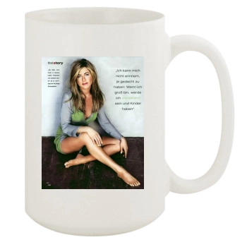 Jennifer Aniston 15oz White Mug