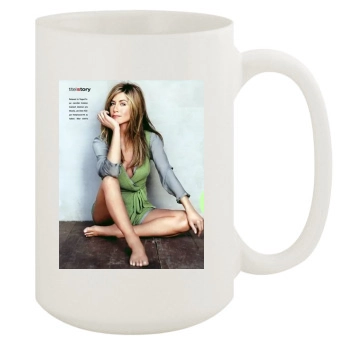 Jennifer Aniston 15oz White Mug