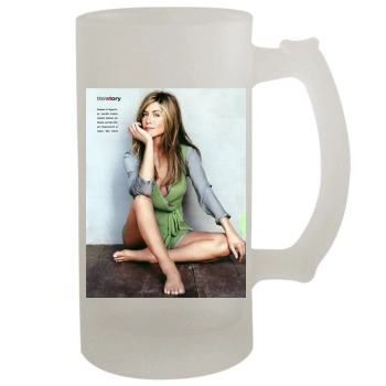 Jennifer Aniston 16oz Frosted Beer Stein