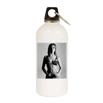 Jennifer Aniston White Water Bottle With Carabiner