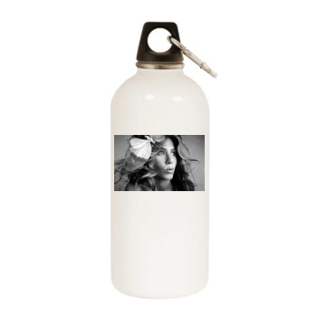 Jennifer Aniston White Water Bottle With Carabiner