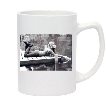 Jennifer Aniston 14oz White Statesman Mug