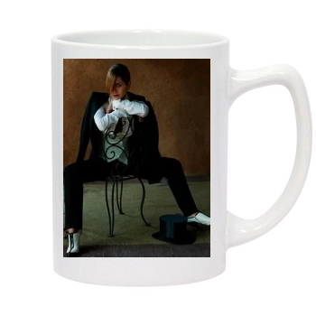 Jennifer Aniston 14oz White Statesman Mug