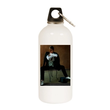 Jennifer Aniston White Water Bottle With Carabiner