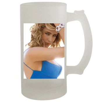 Tea Leoni 16oz Frosted Beer Stein